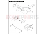 Harley-Davidson 2010 CVO/CUSTOM CVO FAT BOB  - FXDFSE2 TAIL LAMP & REAR TURN SIGNALS