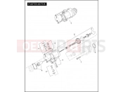 Harley-Davidson 2010 CVO/CUSTOM CVO ULTRA CLASSIC BLACK  - FLHTCUSE5 BLK STARTER MOTOR