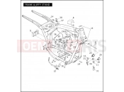 HARLEY-DAVIDSON DYNA SUPER GLIDE  - FXD FRAME & JIFFY STAND