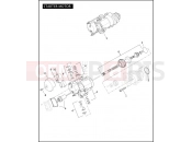 HARLEY-DAVIDSON DYNA SUPER GLIDE  - FXD STARTER MOTOR