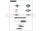 HARLEY-DAVIDSON SOFTAIL STANDARD  - FXST FUEL TANK TRIM