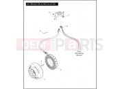 Harley-Davidson 2010 TOURING ULTRA CLASSIC  - FLHTCU ALTERNATOR & REGULATOR