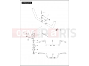 Harley-Davidson 2010 TOURING ULTRA CLASSIC  - FLHTCU HANDLEBAR