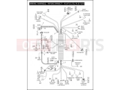 Harley-Davidson 2010 TOURING ULTRA CLASSIC  - FLHTCU WIRING HARNESS - INTERCONNECT - FLHT, FLHTC, FLHTCU, FLHTK & FLHX