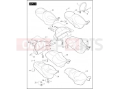 Harley-Davidson 2010 TOURING STREET GLIDE  - FLHX SEATS
