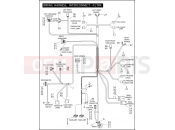 Harley-Davidson 2010 TOURING ROAD GLIDE CUSTOM  - FLTRX WIRING HARNESS - INTERCONNECT - FLTRX