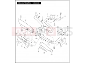 Harley-Davidson 2010 VRSC VRSCAW V-ROD  - VRSCAW EXHAUST SYSTEM - VRSCAW