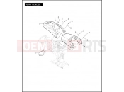 Harley-Davidson 2010 VRSC VRSCAW V-ROD  - VRSCAW REAR FENDER