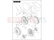 Harley-Davidson 2010 VRSC VRSCDX NIGHT ROD SPECIAL  - VRSCDX FRONT WHEEL