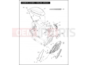 Harley-Davidson 2010 VRSC VRSCDX NIGHT ROD SPECIAL  - VRSCDX 105 COSMETIC COVERS - VRSCAW, VRSCDX