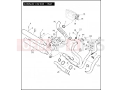 HARLEY-DAVIDSON DYNA SUPER GLIDE  - FXD EXHAUST SYSTEM - FXDF