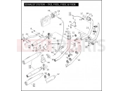 HARLEY-DAVIDSON DYNA FAT BOB  - FXDF EXHAUST SYSTEM - FXD, FXDL, FXDC & FXDB
