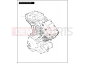 Harley-Davidson 2009 DYNA DYNA LOW RIDER  - FXDL ENGINE ASSEMBLY - TWIN CAM 96â¢