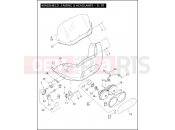 Harley-Davidson 2009 SIDECAR FLHR SIDECAR  - SIDECAR FOR FLHR WINDSHIELD, FAIRING & HEADLAMPS - FLTR
