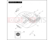 Harley-Davidson 2009 SIDECAR FLHRC SIDECAR  - SIDECAR FOR FLHRC SADDLEBAGS - FLHRC
