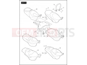 Harley-Davidson 2009 SIDECAR FLHX SIDECAR  - SIDECAR FOR FLHX SEATS