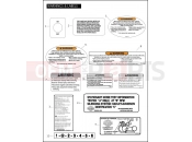 Harley-Davidson 2009 SIDECAR FLHX SIDECAR  - SIDECAR FOR FLHX WARNINGS & LABELS