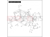 HARLEY-DAVIDSON HERITAGE SOFTAIL CLASSIC  - FLSTC FRAME & JIFFY STAND