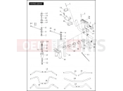 HARLEY-DAVIDSON CROSS BONES  - FLSTSB HANDLEBAR