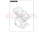 HARLEY-DAVIDSON ROCKER C  - FXCWC ENGINE ASSEMBLY - TWIN CAM 96â¢