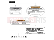 HARLEY-DAVIDSON NIGHT TRAIN  - FXSTB LABELS