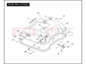 Harley-Davidson 2009 TOURING ROAD KING CLASSIC  - FLHRC TOUR-PAK (COVER)