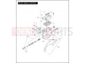 Harley-Davidson 2009 TOURING STREET GLIDE  - FLHX FRONT BRAKE CONTROL