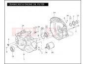 HARLEY-DAVIDSON ROAD GLIDE  - FLTR CRANKCASE & ENGINE OIL FILTER - TWIN CAM 96â¢