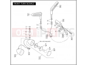 Harley-Davidson 2009 VRSC V-ROD MUSCLE  - VRSCF 105 FRONT TURN SIGNALS