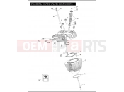 HARLEY-DAVIDSON CVO DYNA  - FXDSE2 CYLINDERS, HEADS, VALVES