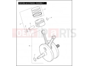 HARLEY-DAVIDSON CVO DYNA  - FXDSE2 PISTONS & FLYWHEEL ASSEMBLY