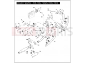 HARLEY-DAVIDSON DYNA SUPER GLIDE CUSTOM  - FXDC EXHAUST SYSTEM - FXD, FXDL, FXDWG, FXDC, FXDB