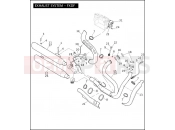 HARLEY-DAVIDSON DYNA SUPER GLIDE CUSTOM  - FXDC EXHAUST SYSTEM - FXDF