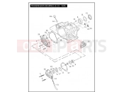 Harley-Davidson 2008 SIDECAR FLTR SIDECAR  - SIDECAR FOR FLTR TRANSMISSION BEARINGS & COVERS