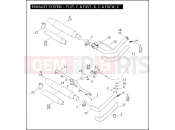 HARLEY-DAVIDSON HERITAGE SOFTAIL  - FLST EXHAUST SYSTEM - FLST, C & FXST, B, C & FXCW, C
