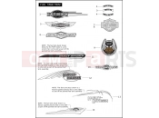 HARLEY-DAVIDSON HERITAGE SOFTAIL  - FLST FUEL TANK TRIM