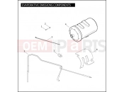 HARLEY-DAVIDSON SOFTAIL DELUXE  - FLSTN EVAPORATIVE EMISSIONS COMPONENTS