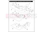 Harley-Davidson 2008 SOFTAIL ROCKER  - FXCW REAR TURN SIGNALS - ALL MODELS EXCEPT FXCW & FXCWC