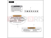 HARLEY-DAVIDSON SOFTAIL STANDARD  - FXST LABELS