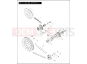 HARLEY-DAVIDSON NIGHT TRAIN  - FXSTB BELTS, CHAINS, SPROCKETS