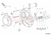 DUCATI 2000 Superbike 748 RS CLUTCH COVER » CLUTCH