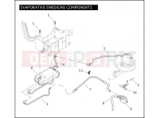 Harley-Davidson 2008 TOURING ELECTRA GLIDE STANDARD  - FLHT EVAPORATIVE EMISSIONS COMPONENTS