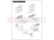 Harley-Davidson 2008 TOURING ULTRA CLASSIC  - FLHTCU FOOTBOARDS & FOOTPEGS