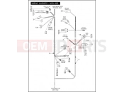 Harley-Davidson 2008 VRSC VRSCAW W/ABS  - VRSCAWA WIRING HARNESS - NON ABS (CONTINUED)