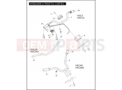 Harley-Davidson 2008 VRSC VRSCDX NIGHT ROD SPECIAL  - VRSCDX HANDLEBAR & THROTTLE CONTROL