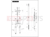Harley-Davidson 2008 VRSC VRSCDX NIGHT ROD SPECIAL  - VRSCDX 105 FRONT FORK