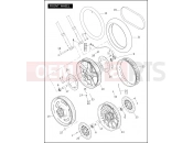 Harley-Davidson 2008 VRSC VRSCAW W/ABS ANV  - VRSCAWA ANV FRONT WHEEL