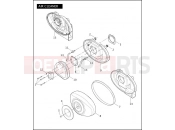 HARLEY-DAVIDSON DYNA SUPER GLIDE  - FXD AIR CLEANER