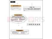 HARLEY-DAVIDSON DYNA WIDE GLIDE  - FXDWG LABELS