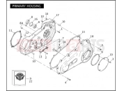 HARLEY-DAVIDSON DYNA WIDE GLIDE  - FXDWG PRIMARY HOUSING